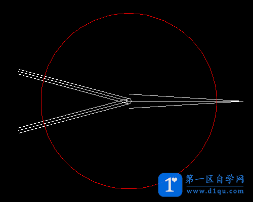 cad画简笔画手术剪刀的图文教程-2