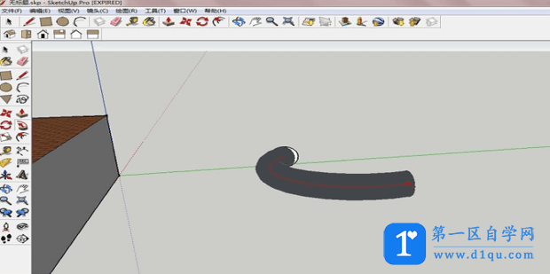 SketchUp草图大师路径跟随教程-6