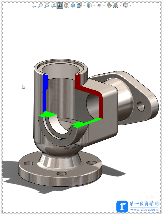 SolidWorks剖面视图的简单应用-5