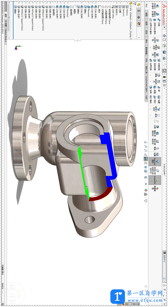 SolidWorks剖面视图的简单应用-13