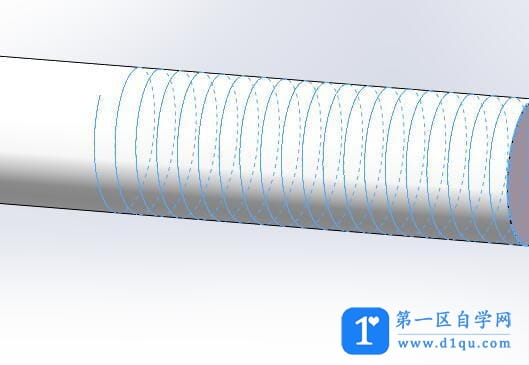 solidworks怎么画螺纹？sw如何画螺纹？-8