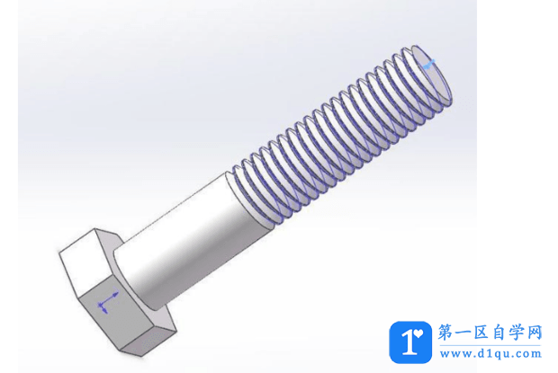 solidworks怎么绘制外螺纹【两种方法】-11