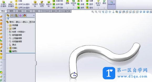 Solidworks建模弯曲的管道的详细步骤-6