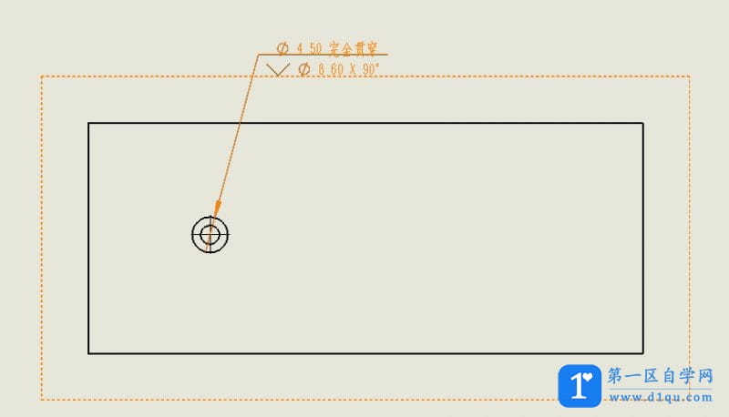 SOLIDWORKS工程图沉头孔标注-6