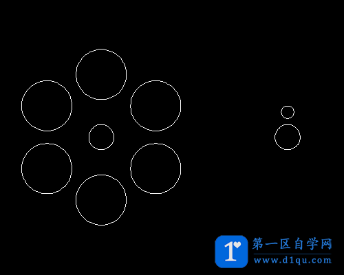 cad怎么绘制艾宾浩斯错觉图?-4