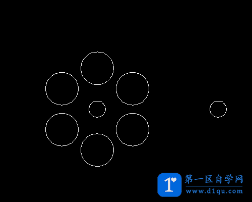 cad怎么绘制艾宾浩斯错觉图?-3