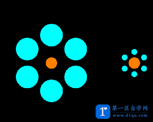 cad怎么绘制艾宾浩斯错觉图?-6