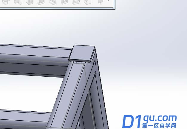 solidworks方形管怎么快速添加顶端盖?-7