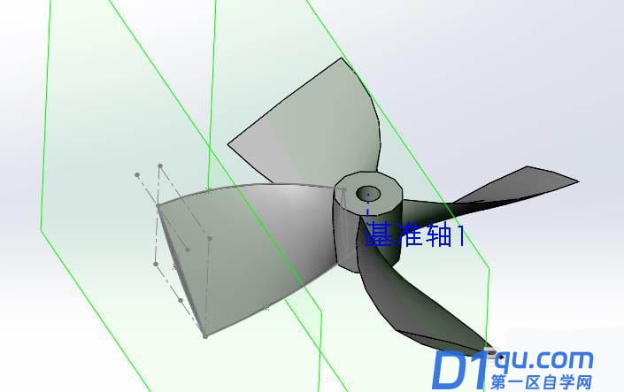 Solidworks怎么建模螺旋桨? sw画螺旋桨模型的教程-15