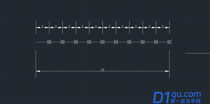 cad怎么用定距等分快捷键-7