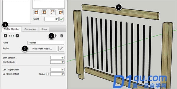 Profile Builder（草图大师建模专用插件）的使用教程-7