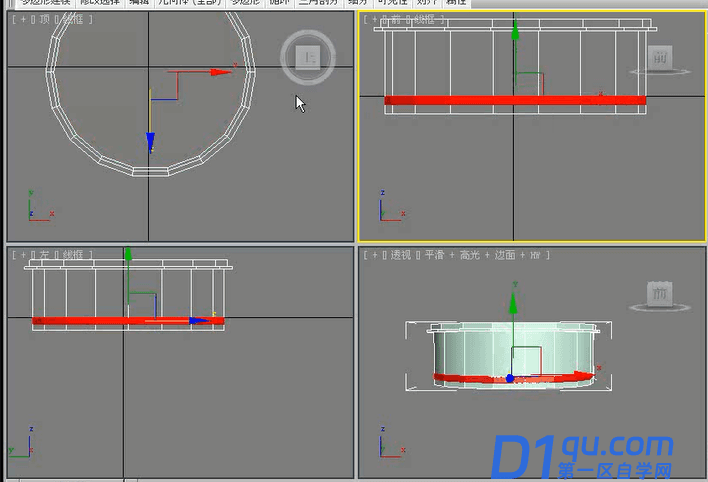 3dmax如何用石墨建模工具制作欧式圆桌？3dmax用石墨建模工具制作欧式圆桌的方法-14