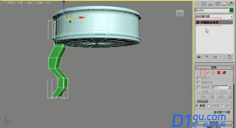 3dmax如何用石墨建模工具制作欧式圆桌？3dmax用石墨建模工具制作欧式圆桌的方法-20