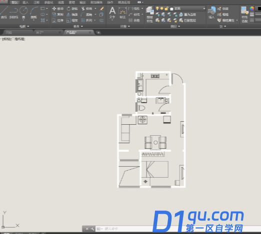 简单CAD户型图制作过程-6