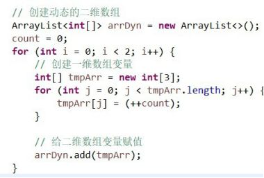 java二维数组初始化赋值的方法-3