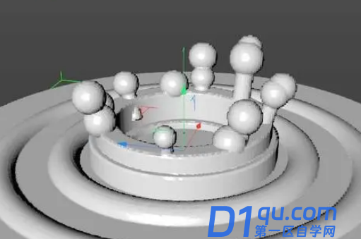 c4d流体效果怎么做？不使用插件在cinema4d中创建瓶口流出的水-22