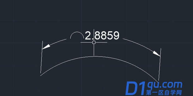 cad怎么标注弧长？-4
