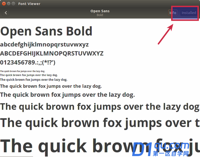 Ubuntu上安装字体的教程-2