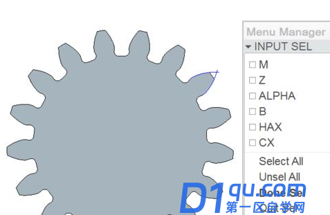 Creo2.0怎么画齿轮? Creo2.0直齿轮的参数化建模的教程-1