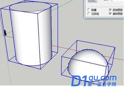 sketchup模型交错与选择交错有什么区别?-2