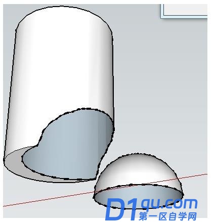 sketchup模型交错与选择交错有什么区别?-6